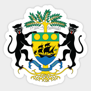 Gabon Sticker